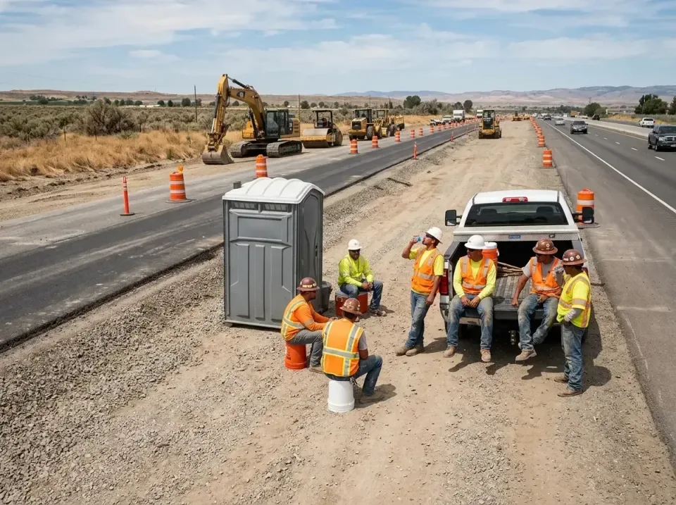highway-road-construction-crew-007 — frequently asked questions, Porta Potty and Restroom Rentals in Valdese, NC